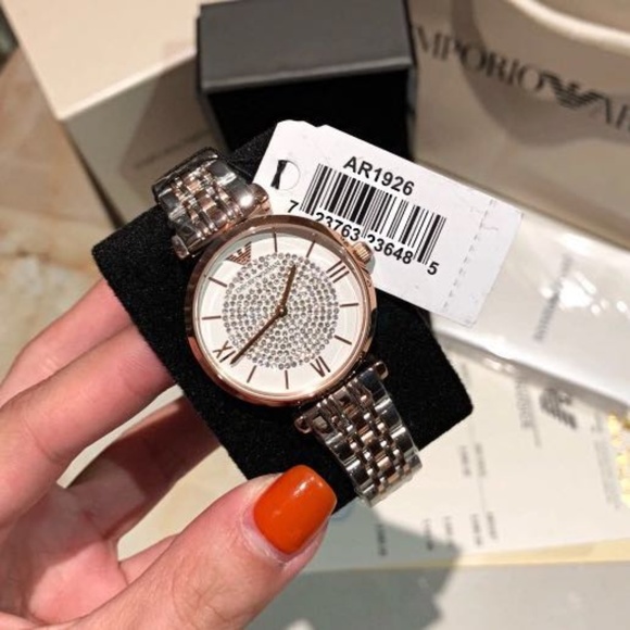 Emporio Armani AR1926 Crystal Pave Two Tone main image 5